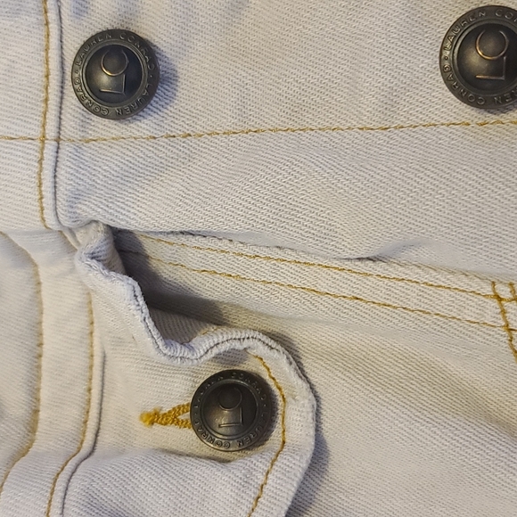 Women LC Lauren Conrad Light Jean Jacket S - Picture 3 of 6